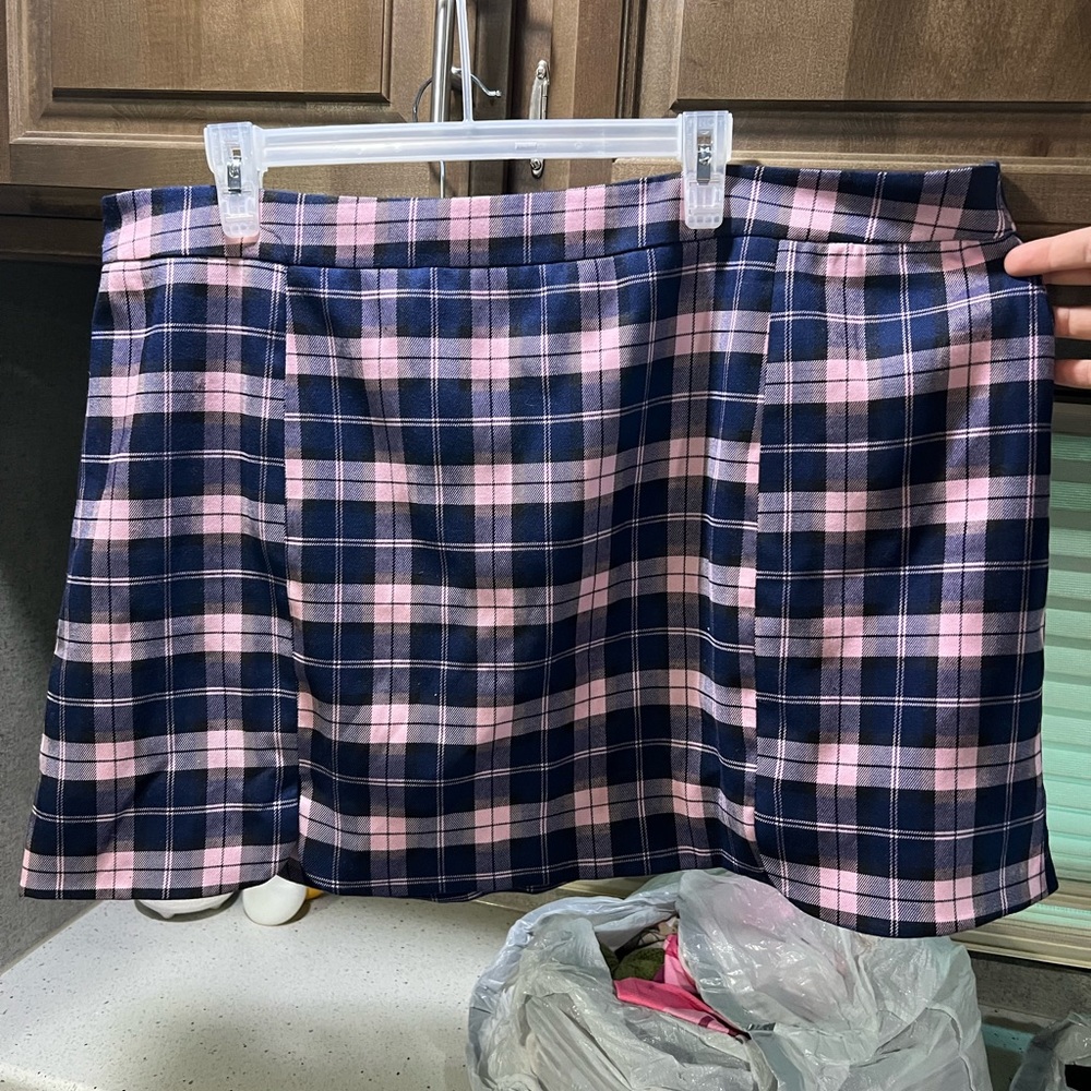 Plaid skirt